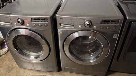LG FRONT LOAD WASHER & DRYER SET 🩶🩶🩶 FREE DELIVERY 🚚 WARRANTY ✅