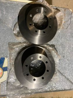2011 Ford F-250 Super Duty Complete Front Brake Discs And Pad Kit