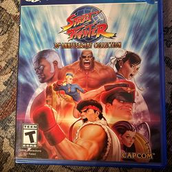Street Fighter collection PS4