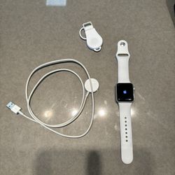 Apple Watch Series 3. 38mm. No Cellular. With 2 Chargers.