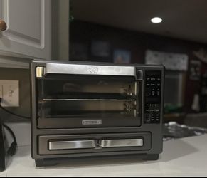 Calphalon Performance 12-in-1 Air Fry Toaster Oven with Dual Zone 12" Pizza Drawer Oven combo