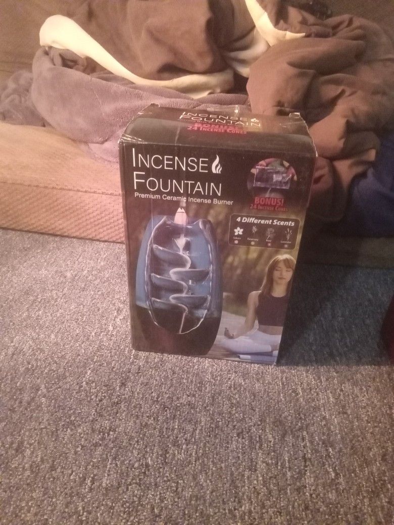 Incense Fountain With About 20 Cones Included