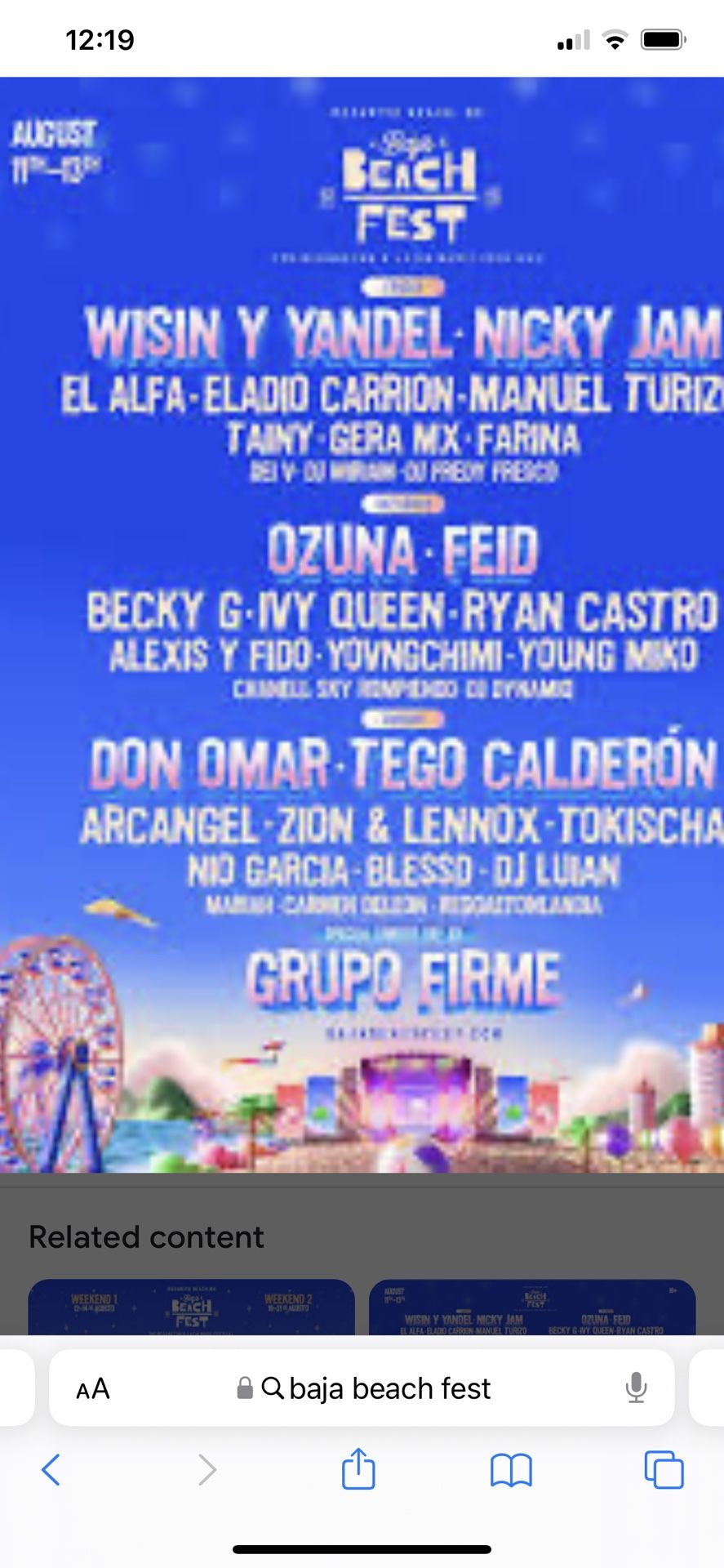 Baja Beach Beach Fest ‘23