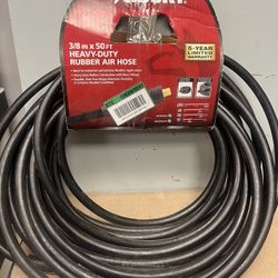 Husky 3/8 In. X 50ft Heavy Duty Compressor Hose 