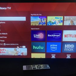 Smart Tv Roku Tv TCL 32 INCH smart Tv Roku Tv With Remote MAKE AN OFFER!