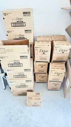 Dove Body Scrub and Body Wash Bulk Lot