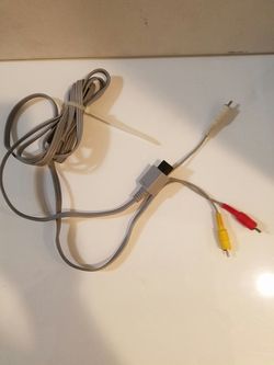 Nintendo wii av plug