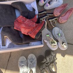 Bags Of Girls Clothes And Shoes 