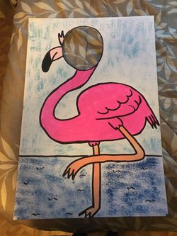 Flamingo Photo Prop
