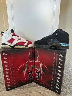Air Jordan’s 6 Carmine and 17’s