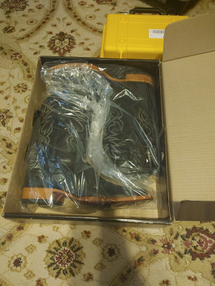 New Boots In Box