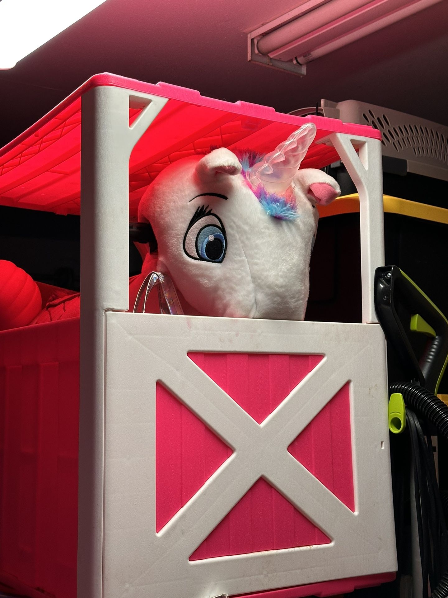 unicorn ride on toy
