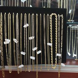 14k Yellow Gold Necklaces