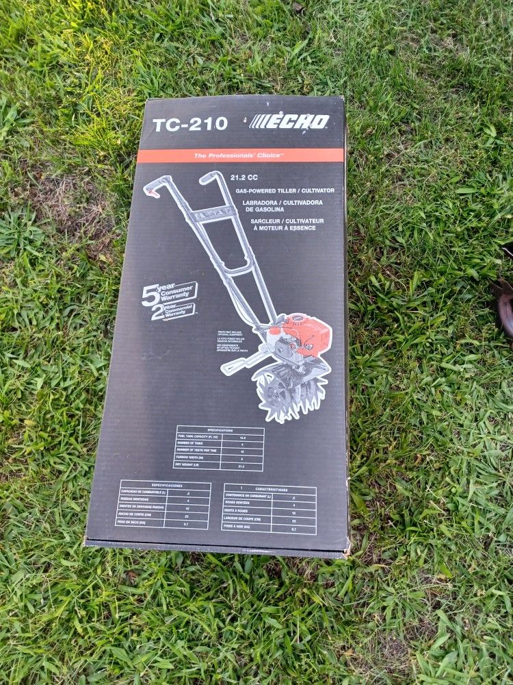 Echo
Echo TC-210 Tiller Cultivator 21.2cc