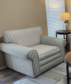 Living room chair and couch