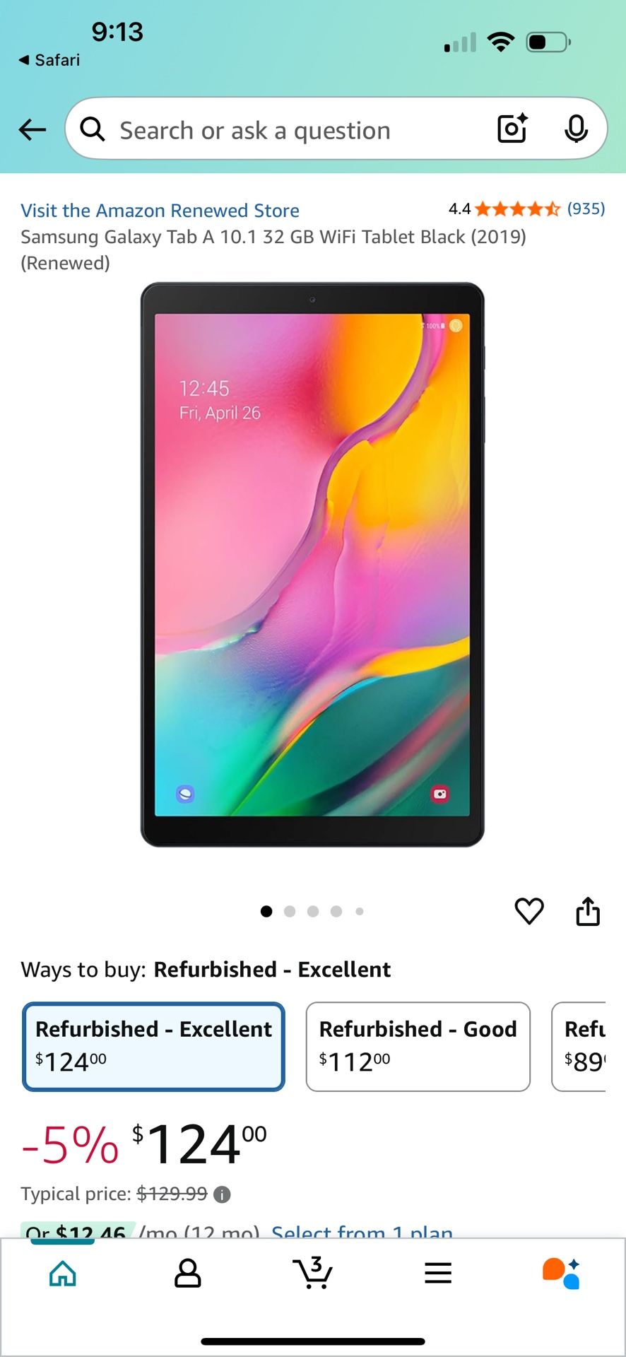 Samsung Galaxy Tab A 10