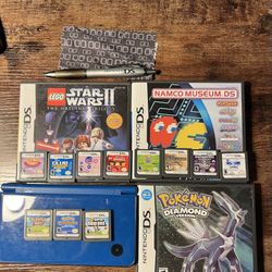 DSi XL Bundle W/ Pokemon Diamond, Mystery Dungeon, Dash, And More! 