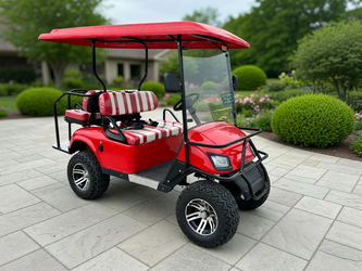 New Street Legal Golf Carts in new condition