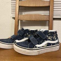 Navy vans Velcro Youth 2.0