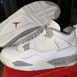 Jordan Retro 4 White Oreo Size 11 Men’s Sneakers Shoes Nike Air