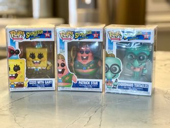 SpongeBob Funko Pop Bundle
