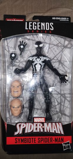 Marvel Legends Spiderman Symbiote Suit Kingpin Baf