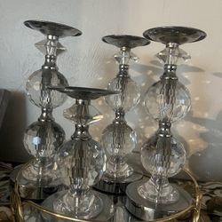 Crystal Candle Holder 