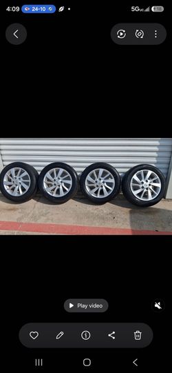 16' nissan oem wheels