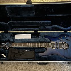 New Ibanez S670 QM, Deep Sapphire With Roadie Hard Case