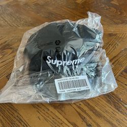 Supreme Ghostface Box Logo New Era 59Fifty Cap Black Size 7 1/4