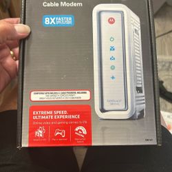 Motorola surfboard cable modem