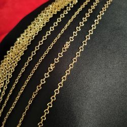 Especial Cadena Para Mujer En Oro Laminado 