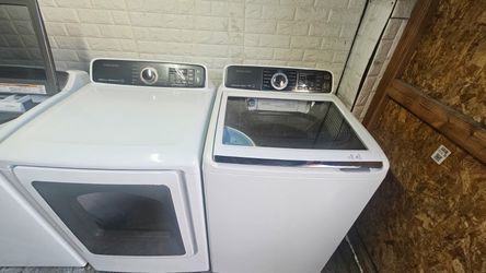 Great Working Super Capacity Samsung Washer And Dryer Set