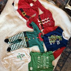 Holiday Christmas St Patricks Baby Clothes