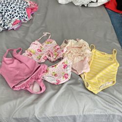 Girls bathing 2 - 3 To 6 Moths And 2 -12 Moths 