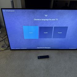 Vizio 55 Inch TV And Computer Lamp