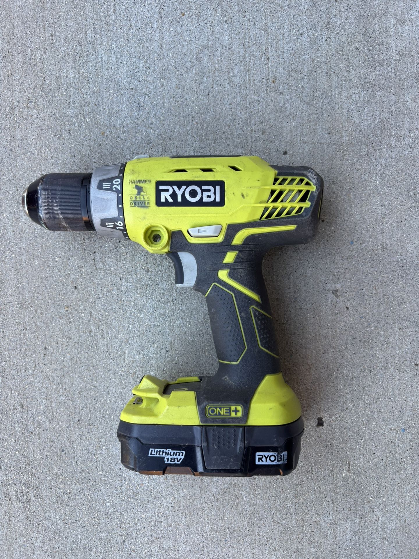 Ryobi 18v Hammer Drill
