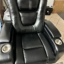 Electric Leather Recliner