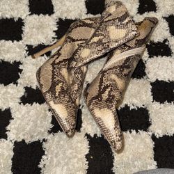 Bebe Ankle Heel Boots