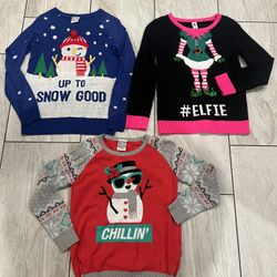 Girls Christmas Sweaters 