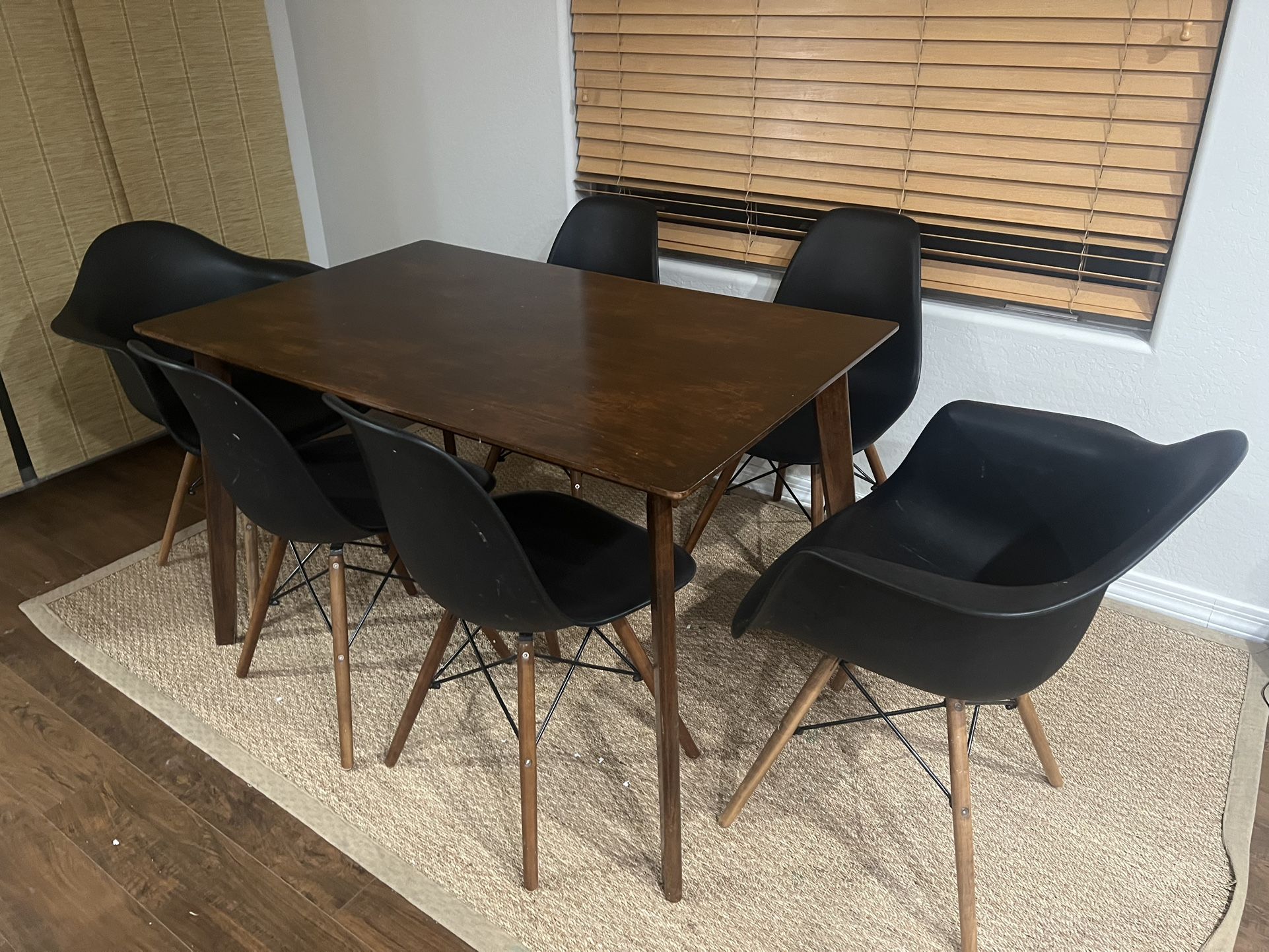 Dining Table With 6 Chairs