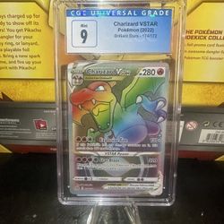 Pokémon Charizard Vstar Secret Rare CGC 9