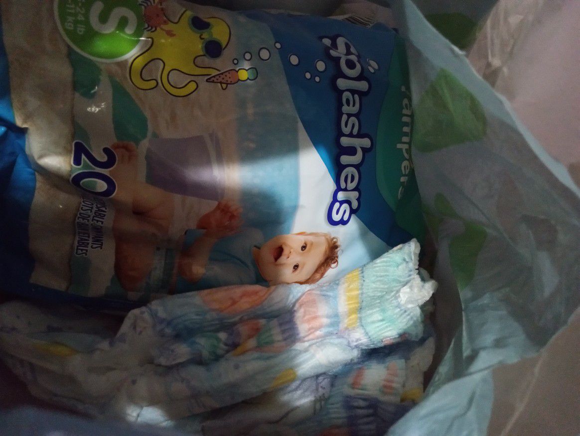 Free- Swim Diapers Small