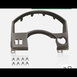 Fit For 04-06 Nissan Titan Armada Instrument Cluster Dash Panel Gauge Trim Bezel