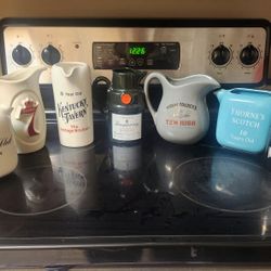 X8 Vintage Liquor Jugs 