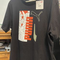 PUMA SHIRT 👕 LARGE SIZE  NEW NEVER USED 