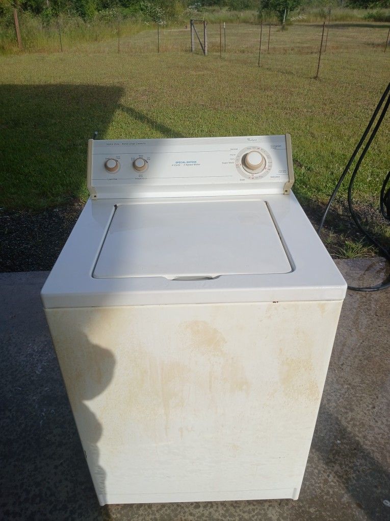 WHRILPOOL WASHER WORKS EXCELLENT! DELIVERY AVAILABLE, 90-DAY WRITTEN WARRANTY!
