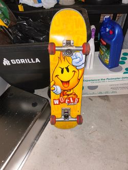 World industries flame boy skateboard