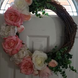 18" Summer Wreath. New