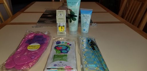 NEW PEDICURE ITEMS. PICK UP MIDDLEBORO ONLY